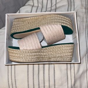 Super cute sandals! Never worn! Got wrong size!